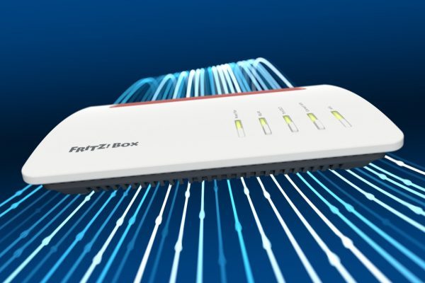 Die Firtzbox 5590 Fiber ist der beste AVM-Router für Internet per Glasfaser.