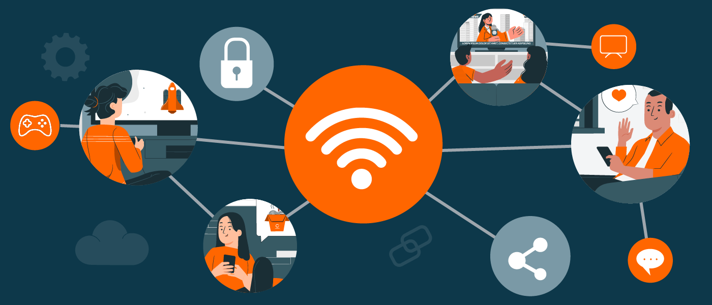 MESH WLAN Für starkes Signal im ganzen Haus