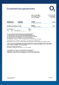 Einzelverbindungen bei O2