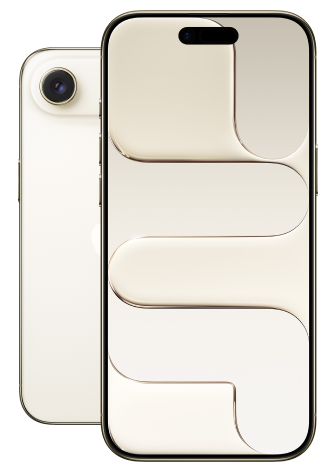 Apple iPhone 17 Air in Vorder- und Rückansicht