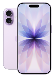 apple iphone 17 Lavendel front back 2