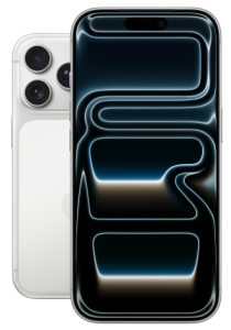 iPhone 17 Pro Max in Vorder- und Rückansicht