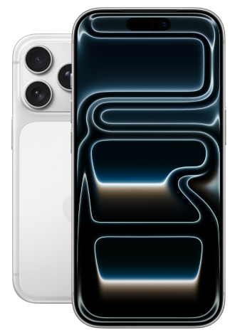 iPhone 17 Pro in Vorder- und Rückansicht