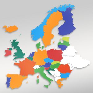 Weiße Flecken in Europa: Für diese Länder gilt das EU-Roaming nicht. Eine Ausnahme mache manche Provider für die Schweiz. 