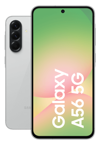 Vor- und Rückseite des Samsung Galaxy A56.