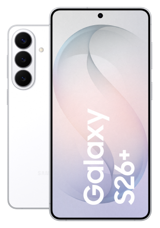 Vorder- und Rückseite vom Samsung Galaxy S26 Plus