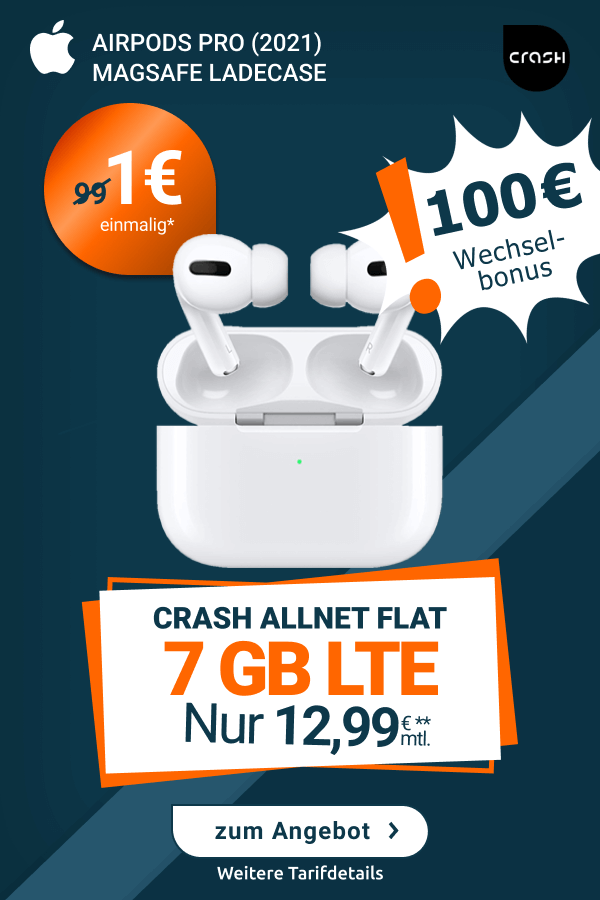 crash mit AirPods Pro