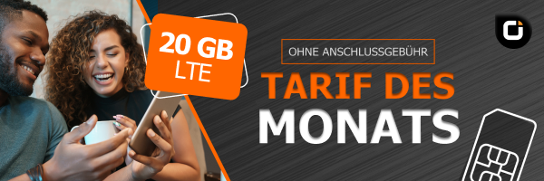 Tarif des Monats
