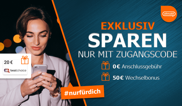 Login zur Aktion von allmobil