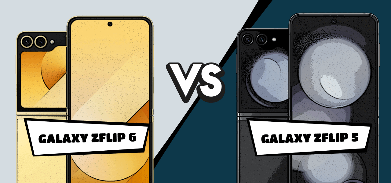 Vergleich Samsung Galaxy Z Flip6 vs. Flip5