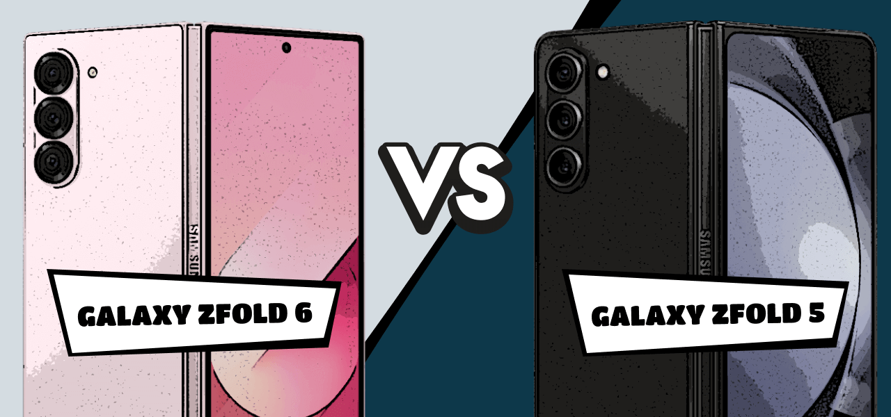 Vergleich Galaxy Z Fold6 vs. Galaxy Z Fold5