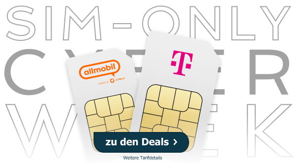 Entdecke die Cyber-Week-Tarife bei LogiTel  zum Beispiel  Telekom MagentaMobil M unlimited GB Datenvolumen fr durchschnittlich 19,95 Euro im Monat.