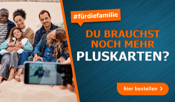 Du brauchst noch mehr Pluskarten? Spare mit Deinen Liebsten und hole dir weitere Simkarten der Telekom.