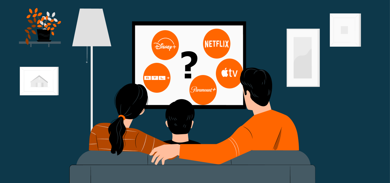 Streaminganbieter im Vergleich