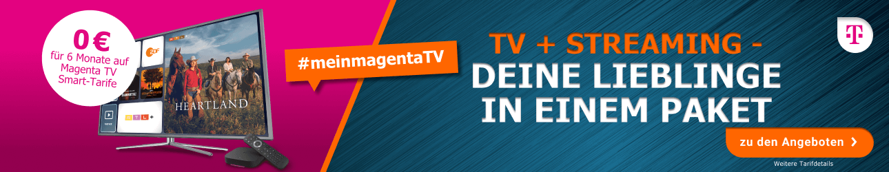 Telekom MagentaTV - Streaming und TV in einem Paket