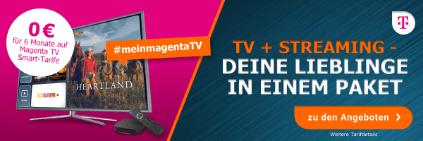 Telekom MagentaTV - Streaming und TV in einem Paket