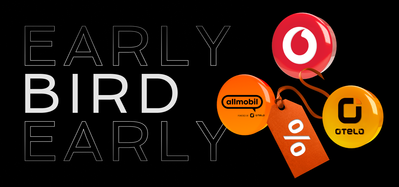 Deine Black Week startet schon  mit tollen Angeboten von Vodafone, otelo und allmobil!