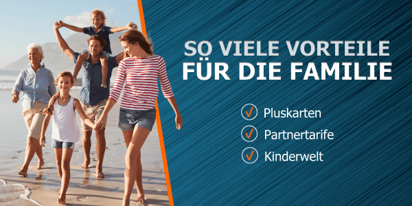 Eine Familie am Strand - so viele Vorteile für die Familie