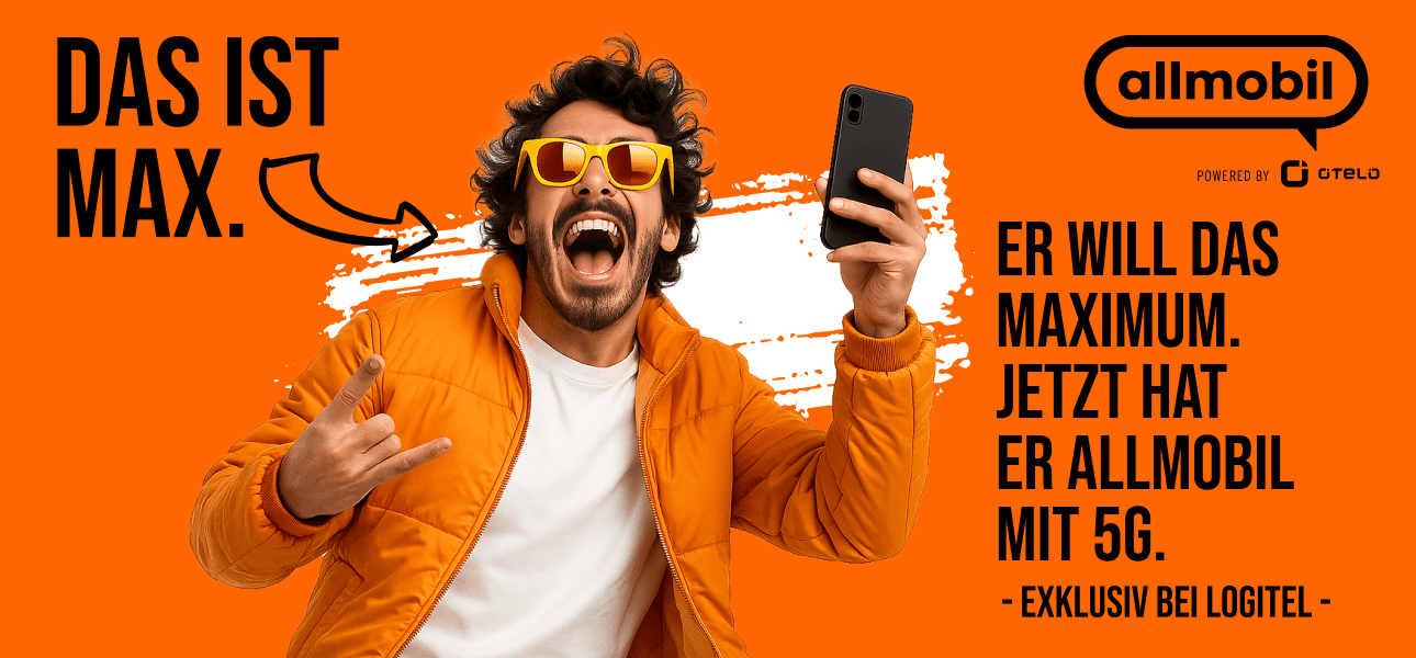 Mach es wie Max und hol dir Allmobil! Jetzt mit 5G.