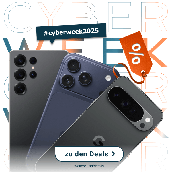 Die Cyber Week ist gestartet! Jetzt top Deals sichern!