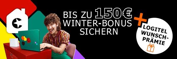 Congstar Zuhause: jetzt mit bis zu 150 Euro Wechselbonus + Logitel Wunschprmie