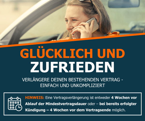 Vertragsverl�ngerung Vodafone Vertr�ge. HINWEIS: Vertragsverl�ngerungen sind fr�hestens 4 Wochen vor Vertragsende oder nach K�ndigung m�glich.