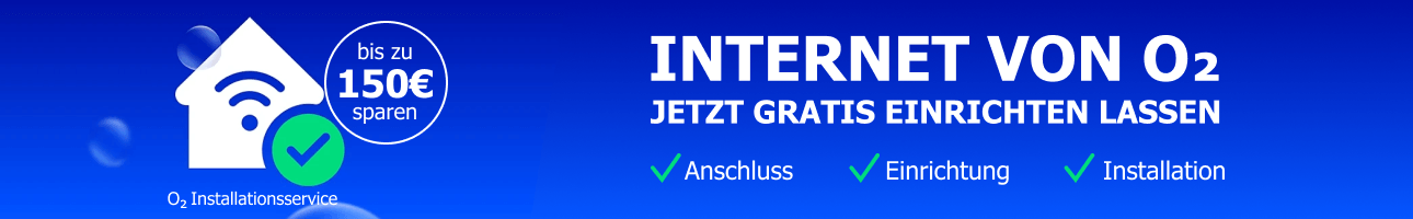 Der o two Installationsservice ist jetzt kostenlos - Anschluss, Installation und Einrichtung