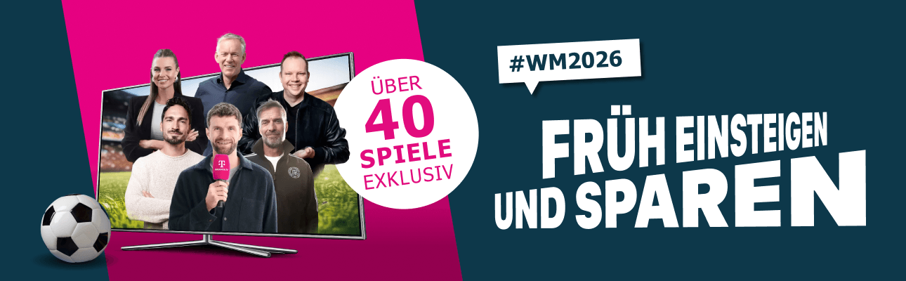 WM26 mit Telekom Magenta TV 