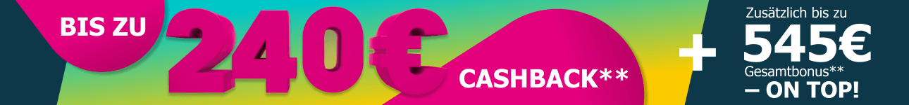 Bis zu 240� Telekom Cashback bei MagentaMobil Classic Tarifen, zus�tzlich bis zu 540� Gesamtbonus dazu - ON TOP!