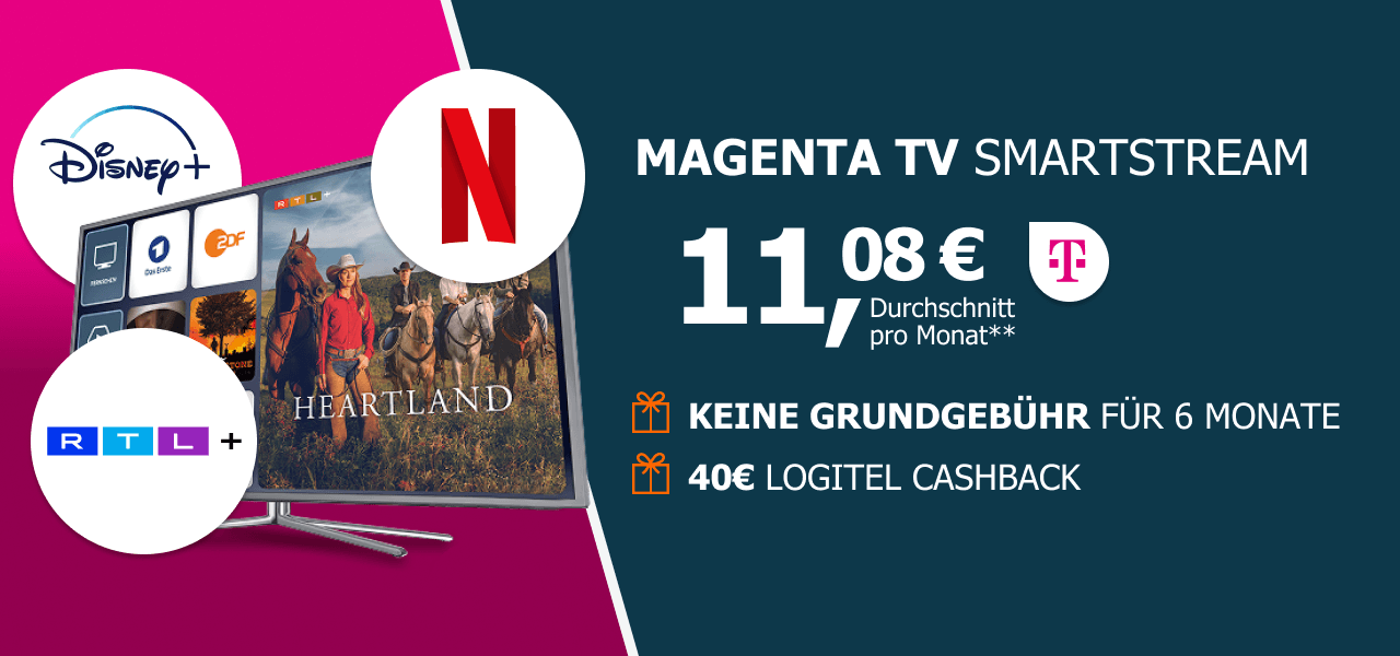 Telekom Magenta TV SmartStream f�r effektiv 11,08� mtl.