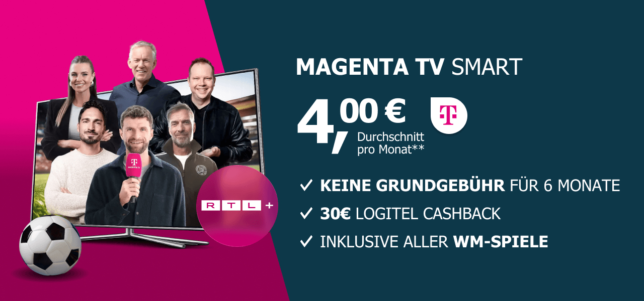 Telekom Magenta TV Smart f�r effektiv 4,00� mtl.