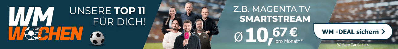 Entdecke jetzt die WM-Wochen bei LogiTel und sichere dir spannende Angebote wie MagentaTV.