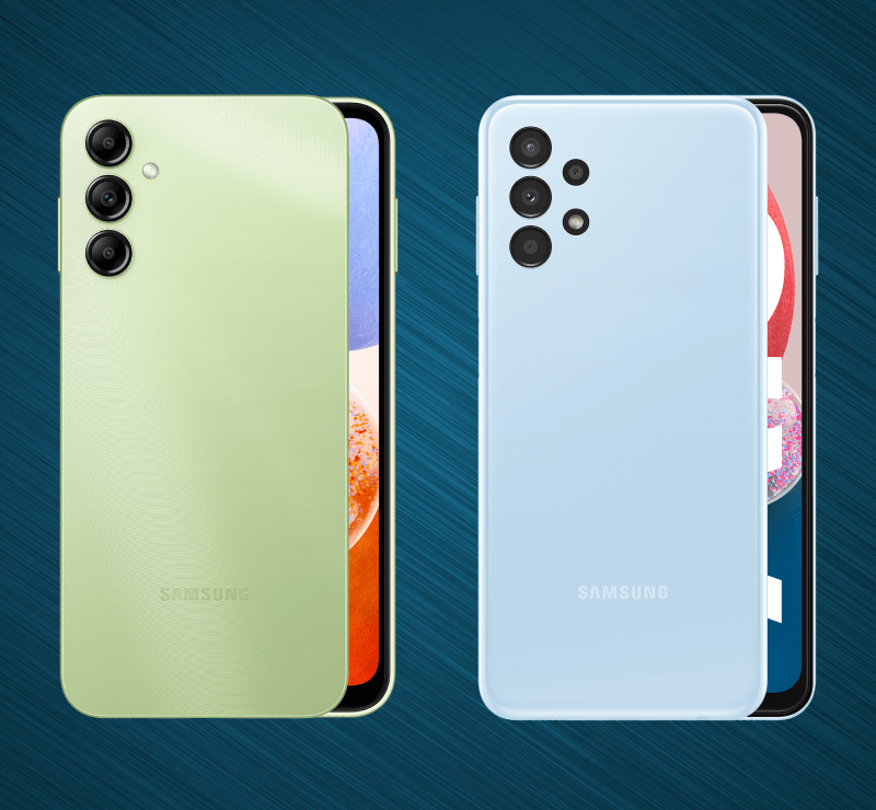 Samsung Galaxy A14 im Vergleich mit Galaxy A13