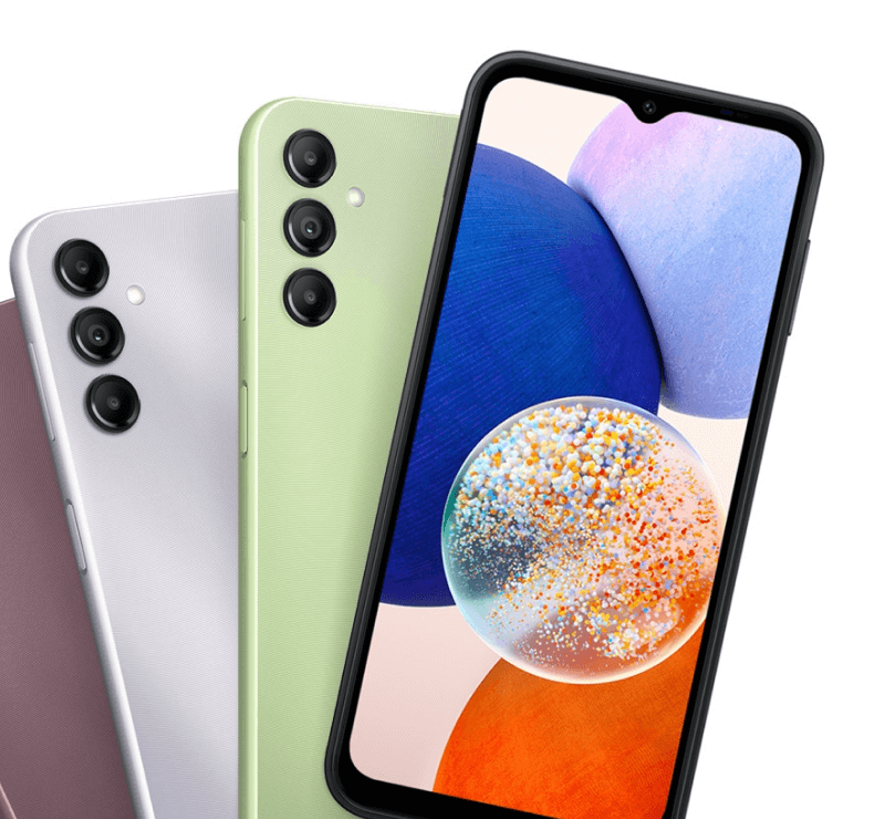 Das Samsung Galaxy A14 verfügt über ein 6,6-Zoll-LC-Display.