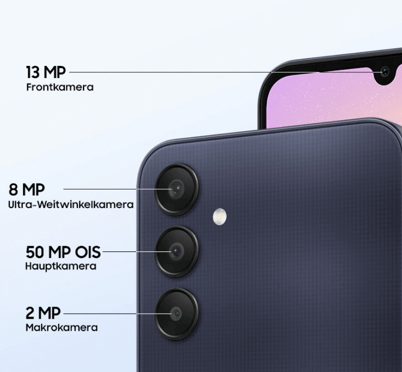 Samsung Galaxy A25 Kamera