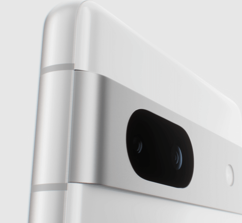 Google Pixel 7a ist mit einer 64-MP-Dualkamera ausgestattet.