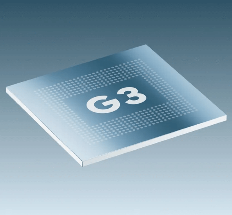 Der Google-Chip Tensor G3 treibt das Pixel 8 an.