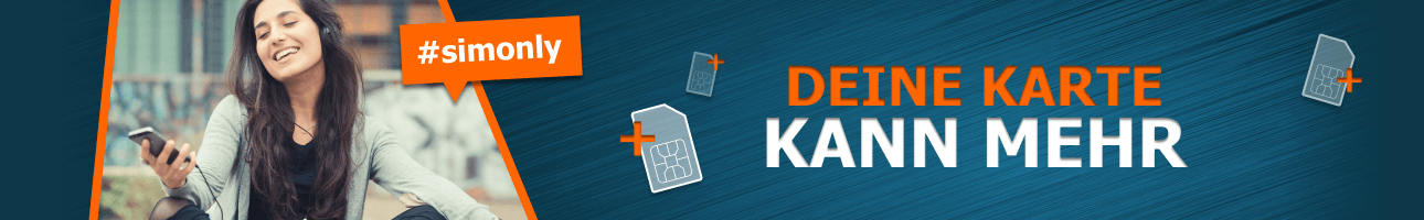 Deine Sim Only Deals mit passender Zugabe