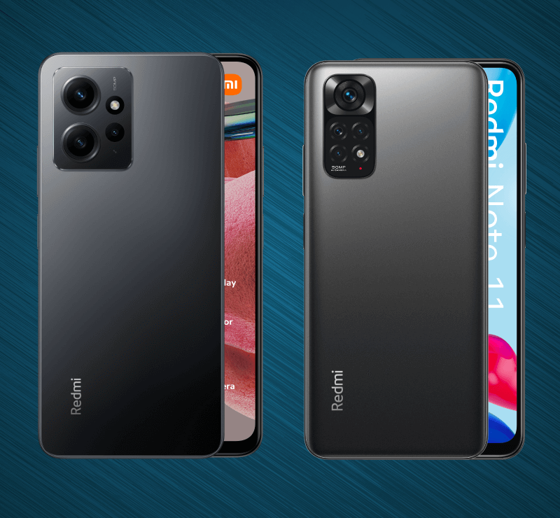 Redmi Note 12 im Vergleich zum Redmi Note 11
