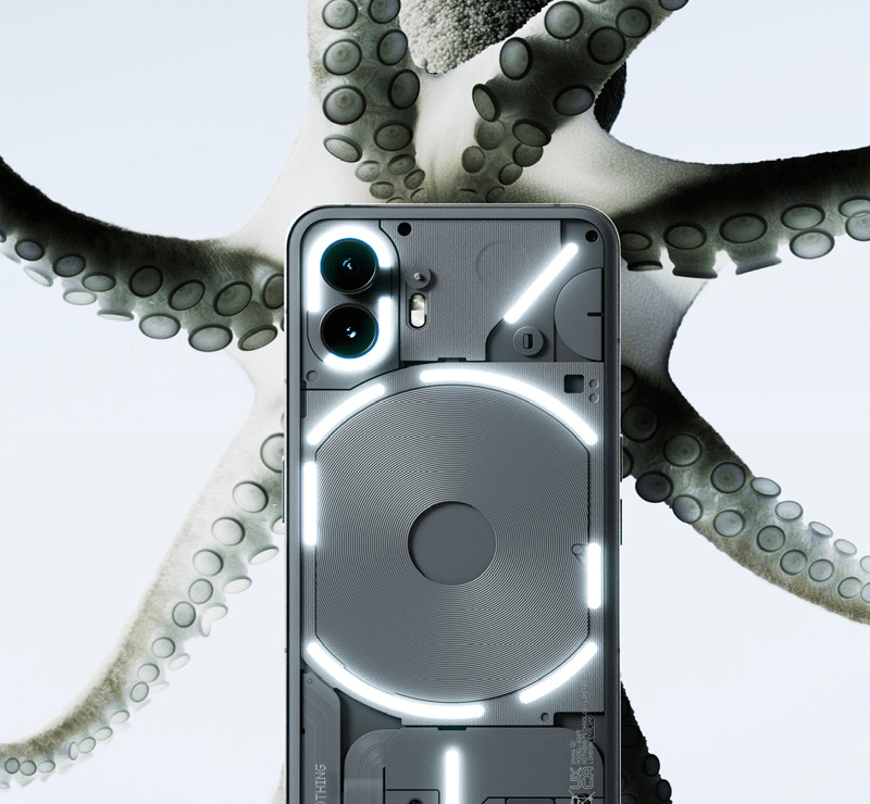 Der Chip Snapdragon 8+ Gen 1 treibt das Nothing Phone 2 an.