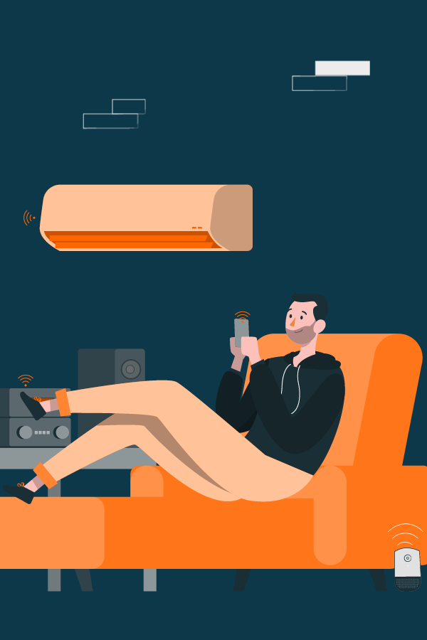 Der Smart-Home-Besitzer legt Wert auf einen Internetanschluss mit einer satten Bandbreite für seine vernetzten Geräte.