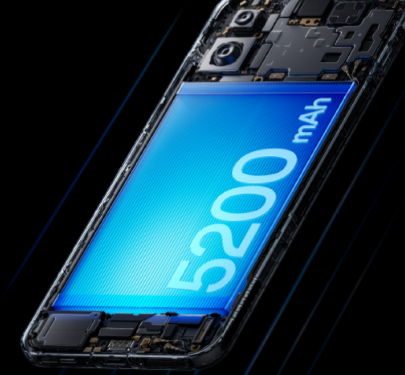 Der Akku des OnePlus Nord 5 fasst 5200 Milliamperestunden. 