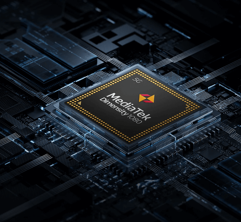 Im Xiaomi Redmi Note 12 Pro werkelt der MediaTek-Chip Dimensity 1080.