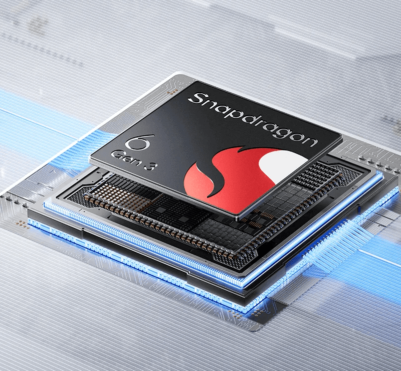 Der Qualcomm-Prozessor Snapdragon 6 Gen 3 des Xiaomi Redmi Note 15