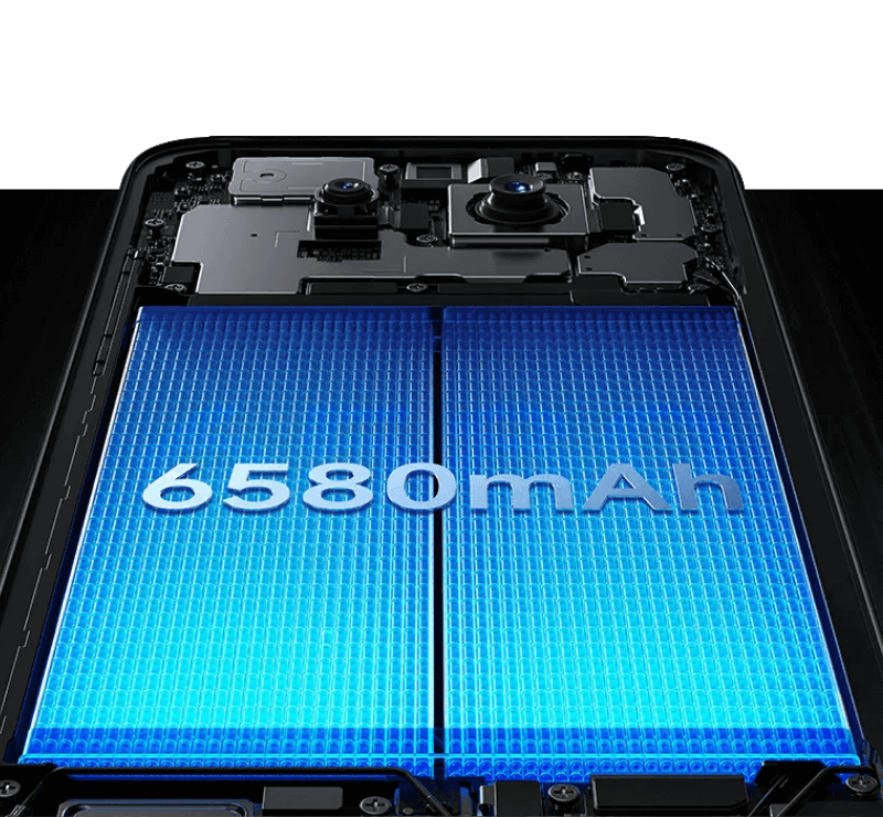 Der 6580-mAh-Akku des Xiaomi Redmi Note 15 Pro