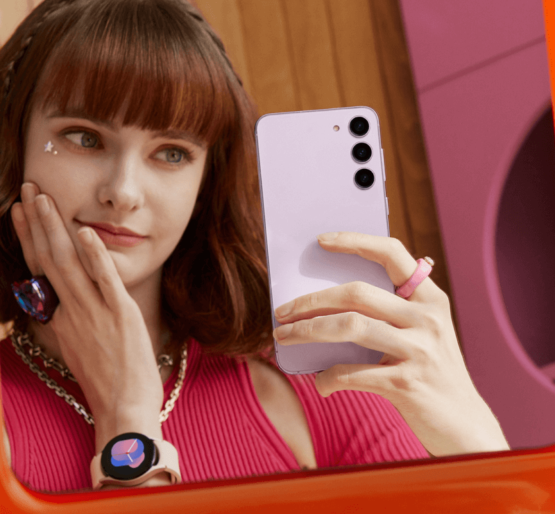 Die Kamera des Samsung Galaxy S23 Plus löst mit 50 MP auf.