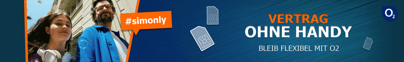 o2 Vertrag ohne Handy