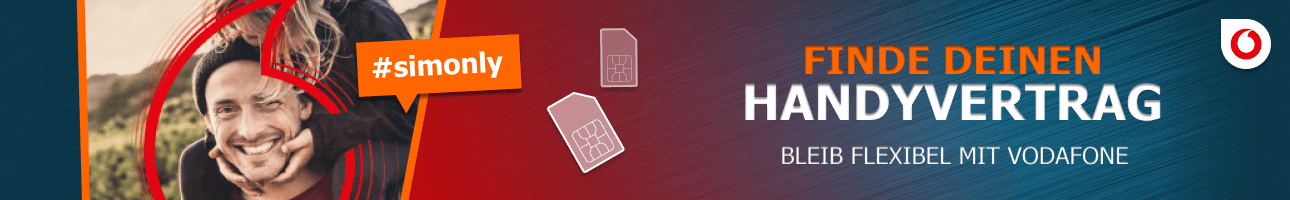 Vodafone Vertr�ge ohne Handy