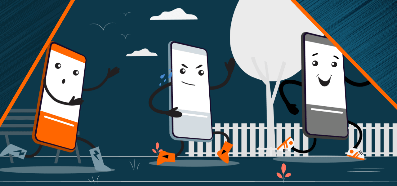 Smartphones mit gutem Akku