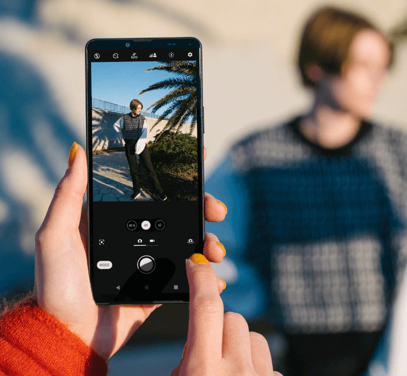 Dank Snapdragon-Chip ist das Sony Xperia 10 V 5G-fähig.